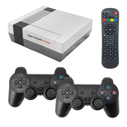 Консоль Kinhank Super Console X Cube NES style 64GB Grey + 90000 Вбудованих Ігор - Фото 1 Консоль Kinhank Super Console X Cube NES style 64GB Grey + 90000 Вбудованих Ігор - зображення 1