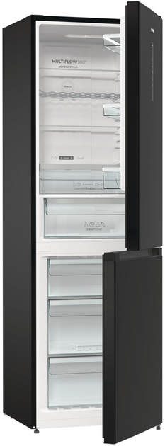 Двокамерний холодильник Gorenje NRK6192ABK4 - зображення 5