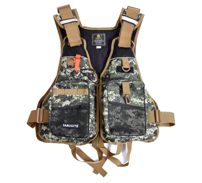 Плавучий рыболовный жилет LEO 27546 Camouflage от продавца: MobiELS – в ...