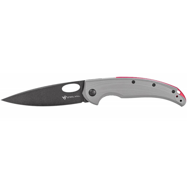 Нож Steel Will Sedge Grey/Red Blackwash (SWF19-20) - изображение 1