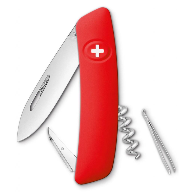 Нож Swiza D01 Red (KNI.0010.1000) - изображение 1