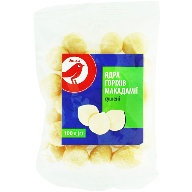 Орехи сушеные Auchan Макадамия, 100 г от продавца: АШАН – купить в ...