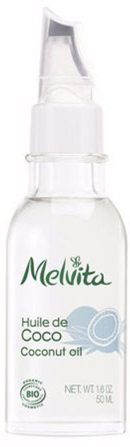 Олія для волосся Melvita Coconut Oil Nourishing Dry And Damaged Hair 50 мл (3284410045838) - зображення 1