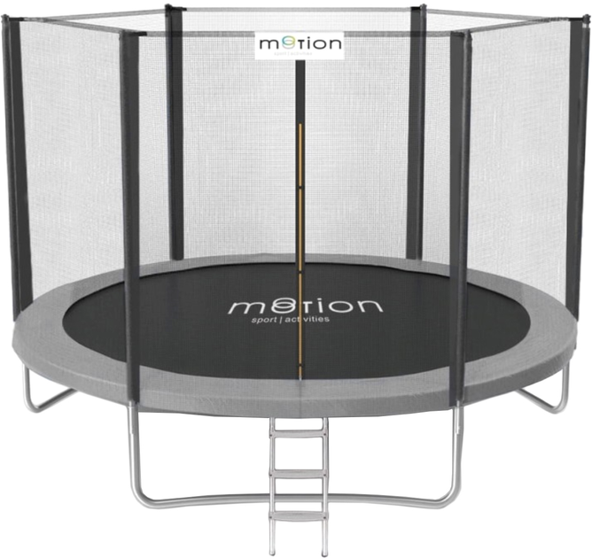 Батут Jumi Motion Sport Line 10ft (305 см) с наружной сеткой Серый ...