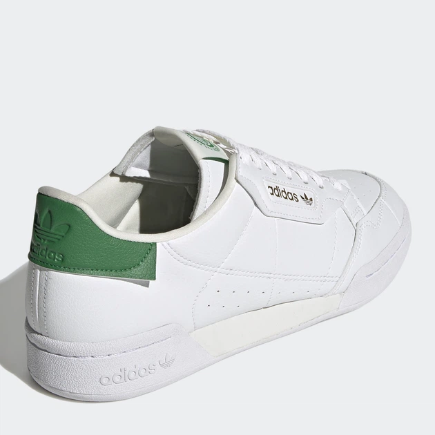Жіночі кеди низькі adidas Originals Continental 80 FY5468 40.5 (7UK) 25.5 см Білий/Зелений (4064036367311) - зображення 3