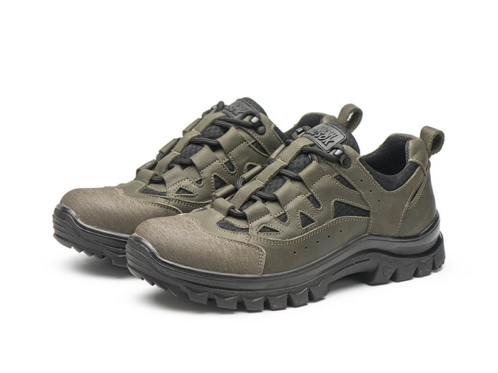 Тактичні літні кросівки сітка олива 45 - изображение 1