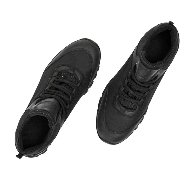 Тактичні кросівки з ступінатором на протекторній підошві чорні 39 - зображення 2