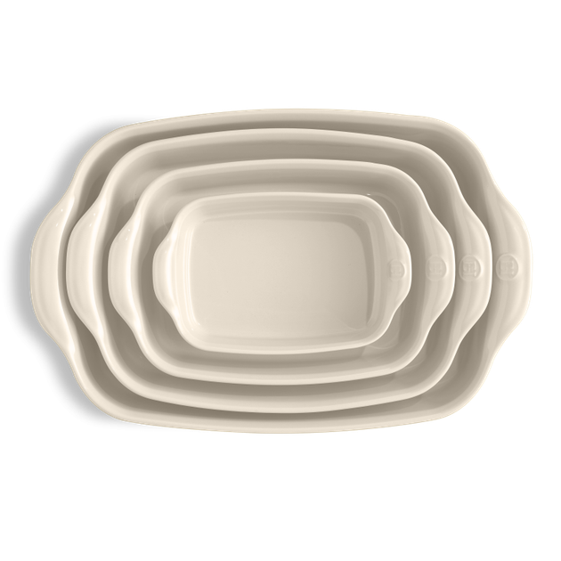 Форма для запекания прямоугольная Emile Henry Ovenware 30x19 см бежевая (029650) - изображение 4