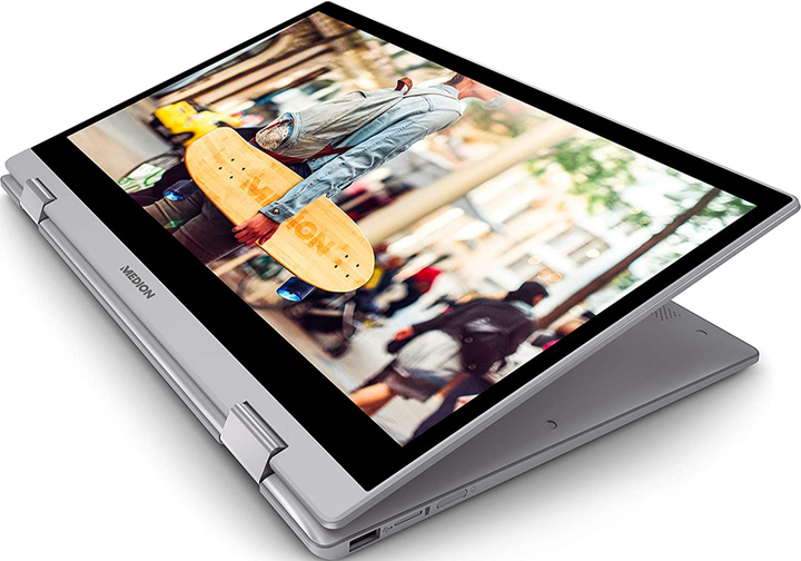 Ноутбук 14" Medion E4271 Intel Celeron N4000 RAM 4GB eMMC 64GB Win11 Алюминиевый корпус - изображение 3