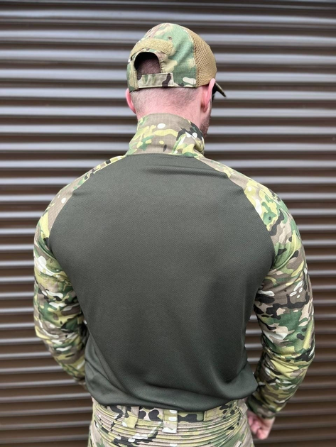 Тактическая рубашка-кофта ВСУ НГУ Мультикам 56 р - изображение 2