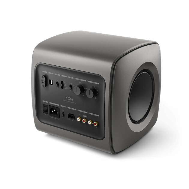 Активный сабвуфер KEF KC62 Titanium Grey - изображение 4