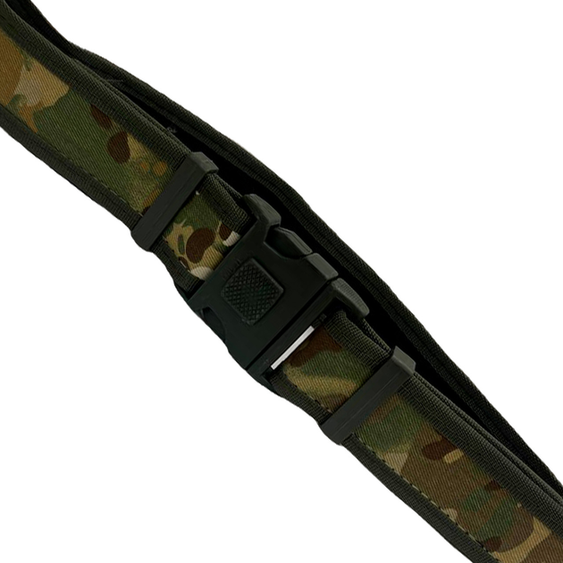 Мужской пояс для военных зсу военный крепкий ремень камуфляж - изображение 1