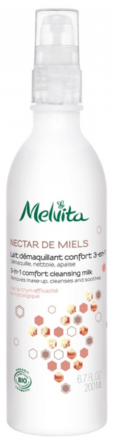 Mleczko oczyszczające Melvita Nectar de Miels 3 In 1 Comfort Cleansing Milk 200 ml (3284410039431) - obraz 1