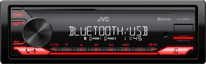 Автомагнітола JVC KD-X282BT - зображення 1