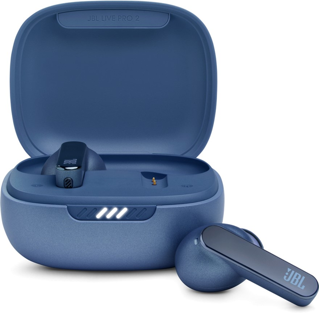 Акція на Навушники JBL Live Pro 2 Blue від Rozetka