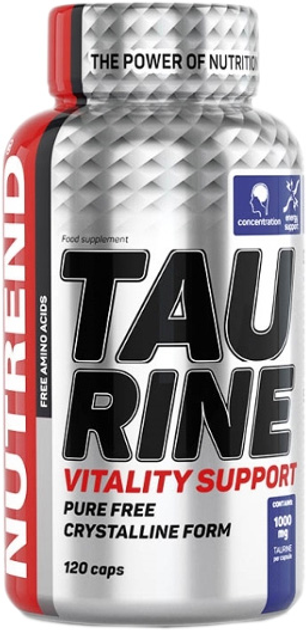 Амінокислота Nutrend Taurine 120 капсул (8594073171030) - зображення 1