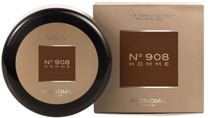 Крем для гоління Mondial No 908 Homme Luxury Shaving Cream 150 мл (8021784056368) - зображення 1