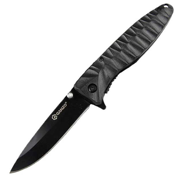 Складной нож Ganzo G620b-1 Черный - изображение 1