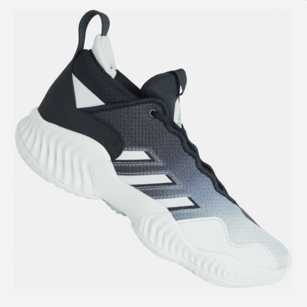 Чоловічі кросівки для баскетболу Adidas H67756 41.5 26 см Сірі (4062064310200) - зображення 2