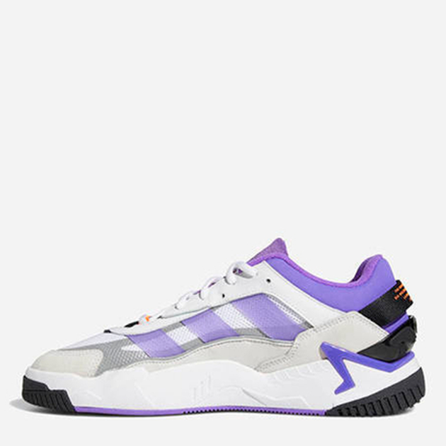 Чоловічі кросівки для баскетболу Adidas GX0775 39.5 24.5 см Фіолетовий/Білий (4065418110068) - зображення 2