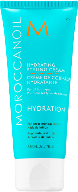 Зволожувальний крем для стайлінгу Moroccanoil Hydrating Styling Cream For All Hair Types 75 мл (7290011521479) - зображення 1