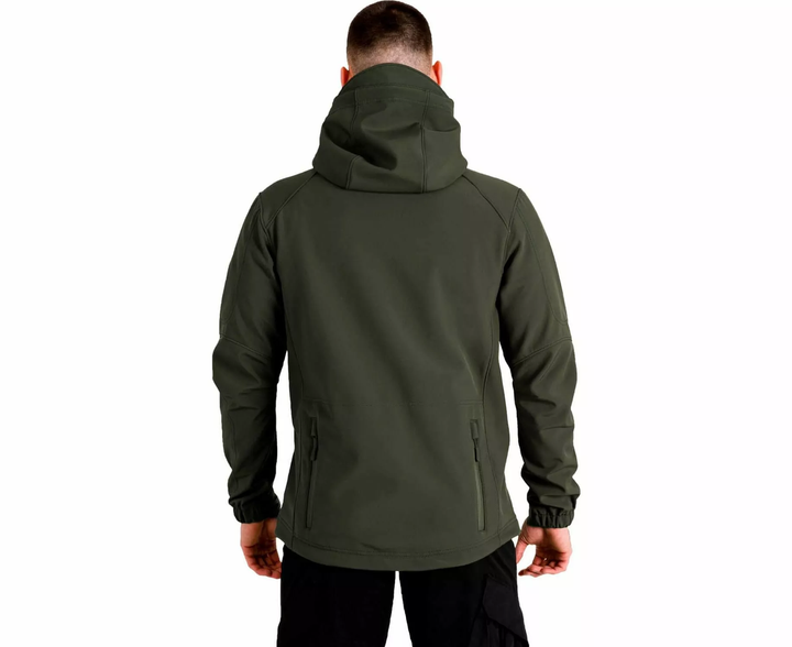 Тактичний чоловічий костюм Softshell Spartan демісезонний Olive - M (Kali) - Фото 5 Тактичний чоловічий костюм Softshell Spartan демісезонний Olive - M (Kali) - зображення 5