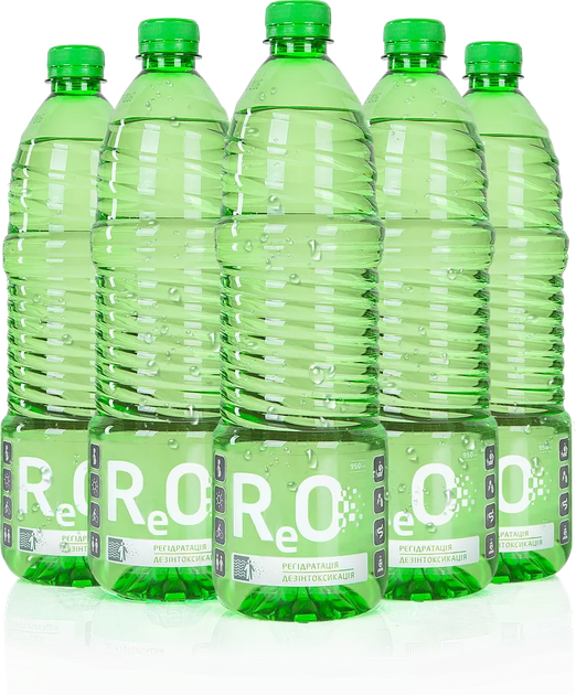 Вода Рео 12 бутылок минеральной слабогазированной воды Reo 0.95 л для ...