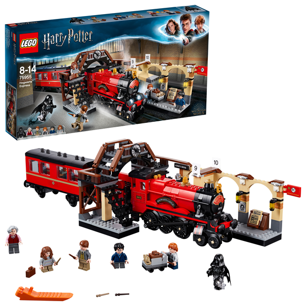 Zestaw klocków LEGO Harry Potter Ekspres do Hogwartu 801 element (75955) - obraz 2