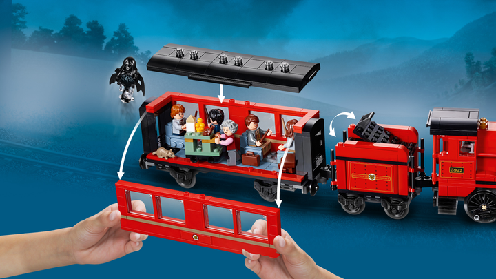 Zestaw klocków LEGO Harry Potter Ekspres do Hogwartu 801 element (75955) - obraz 7