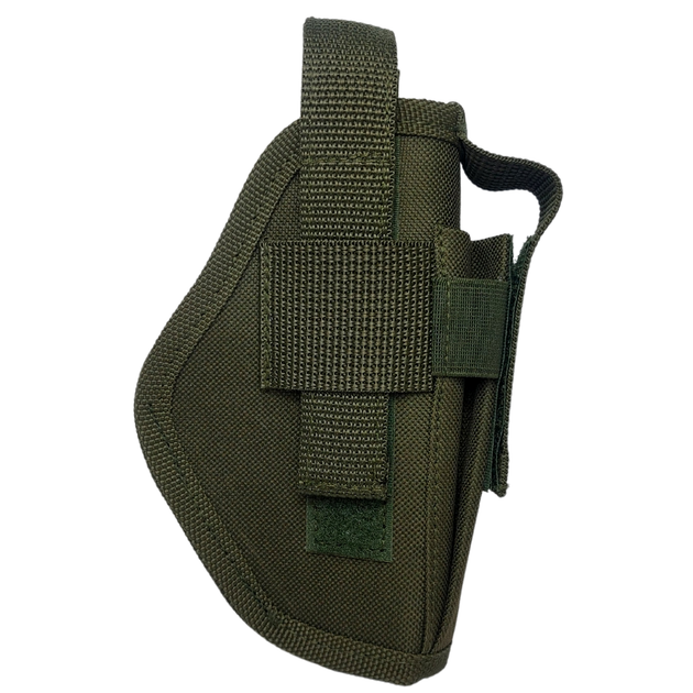Кобура ВОЛМАС для ПМ с креплением Molle и чехлом подсумком для магазина олива - изображение 3