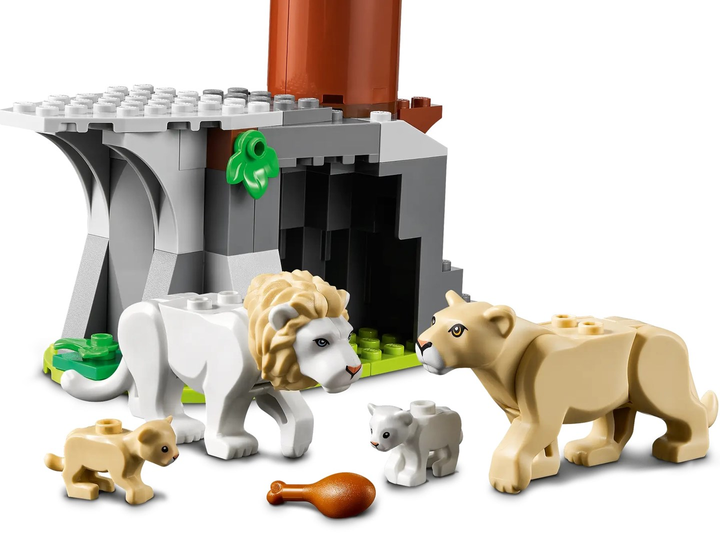 Конструктор LEGO City Табір порятунку диких тварин 503 деталі (60307) - зображення 8