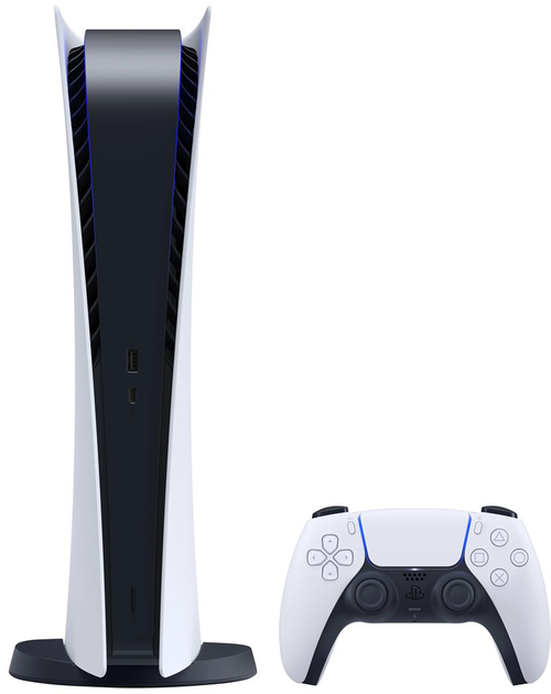 Ігрова консоль Sony PlayStation 5 825 GB Wi-Fi Black, White (CFI-1216B ...