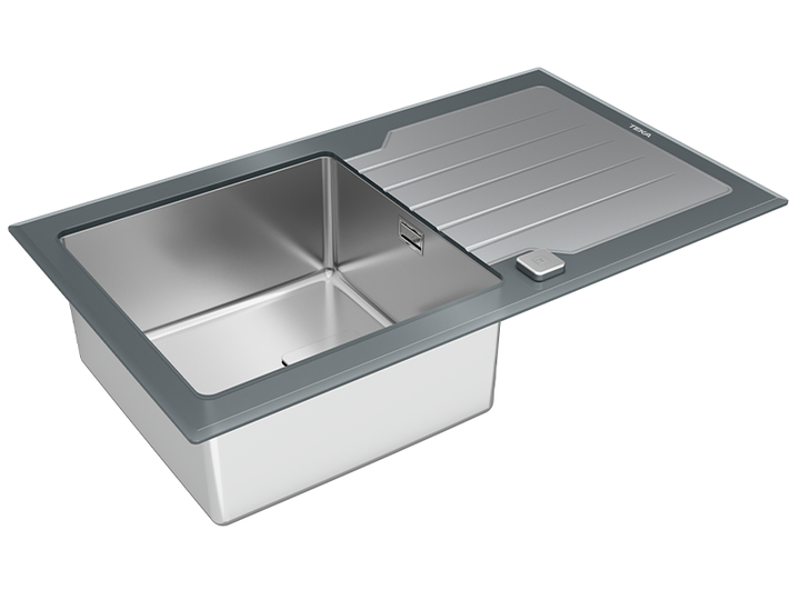 Мойка кухонная Teka - DIAMOND 1B 1D 86 ST 115100021 - изображение 5