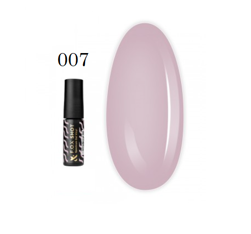 Гель-лак F.O.X. Shot Spectrum Gel Vinyl 007 блідо-рожевий 5 мл - Фото 1 Гель-лак F.O.X. Shot Spectrum Gel Vinyl 007 блідо-рожевий 5 мл - зображення 1