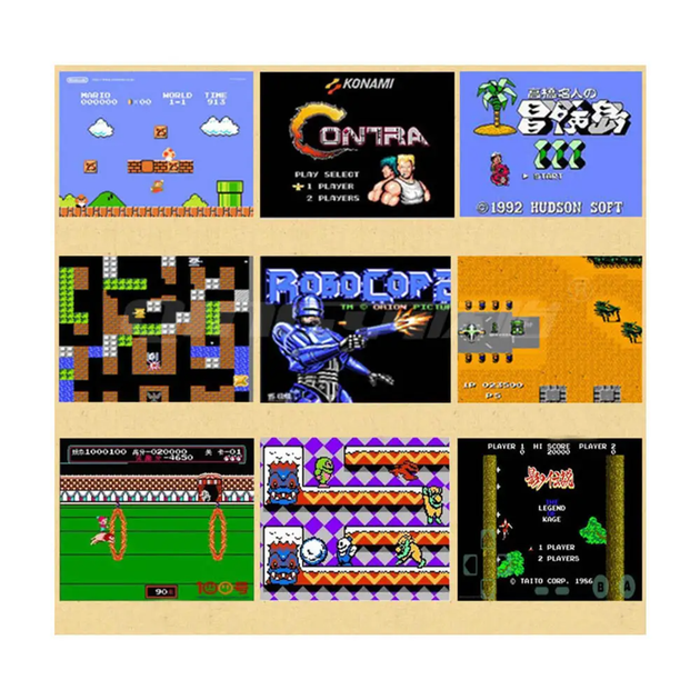 Игровая приставка Консоль видеоигр MINI GAME Entertainment system Anniversary Edition 620 в 1 Nectronix Original - изображение 9