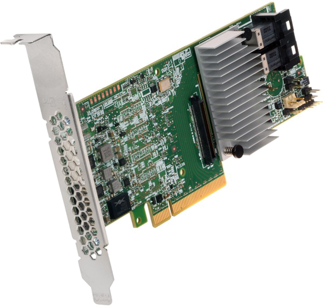 Контроллер RAID Broadcom MegaRAID 9361-8i SAS/SATA PCIe 3.0 x8 12Gb/s 1 GB (05-25420-08) - изображение 1