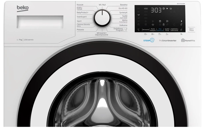Пральна машина BEKO WUV 7632XBW - зображення 3