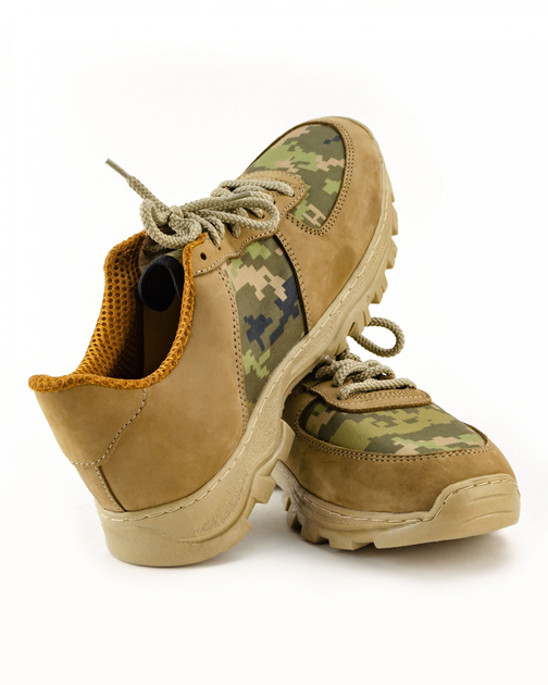 Тактические кроссовки низкие SAS бежевые пиксель р.46 - изображение 2