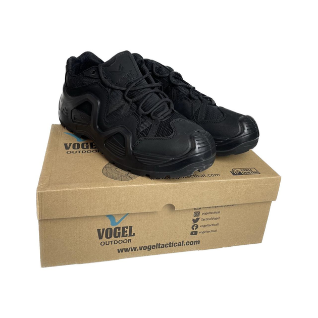 Тактические кросовки Vogel черные, топ качество Турция 42 размер - изображение 1