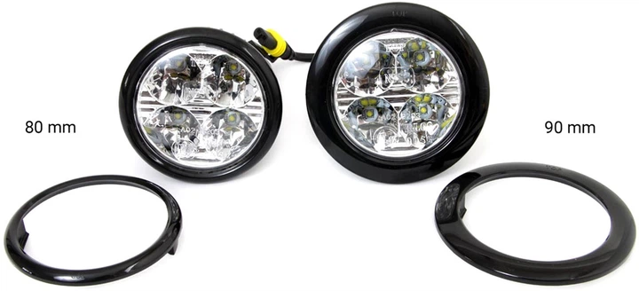 Денні ходові вогні Amio DRL 510HP (5903293015247) - Фото 3 Денні ходові вогні Amio DRL 510HP (5903293015247) - зображення 3