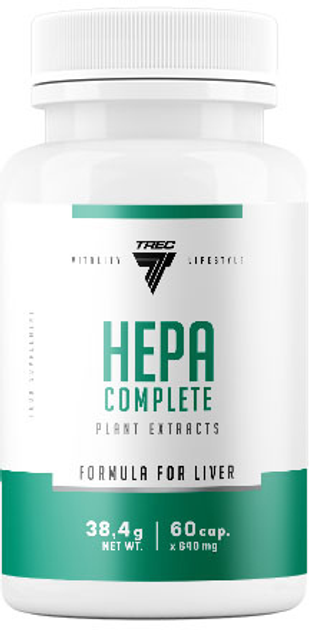 Suplement diety Trec Nutrition HEPA Complete 60 kapsułek (5902114041700) - obraz 1