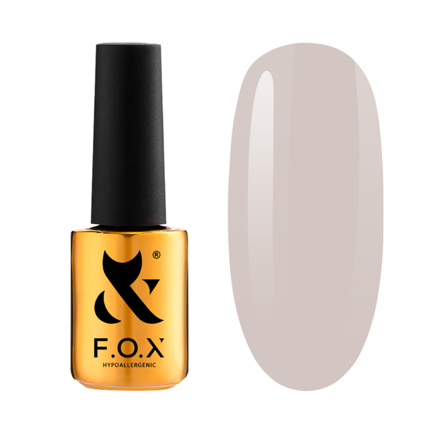 Гель-лак F.O.X Spectrum Gel Vinyl бежевый крем 7 мл - Фото 1 Гель-лак F.O.X Spectrum Gel Vinyl бежевый крем 7 мл - изображение 1