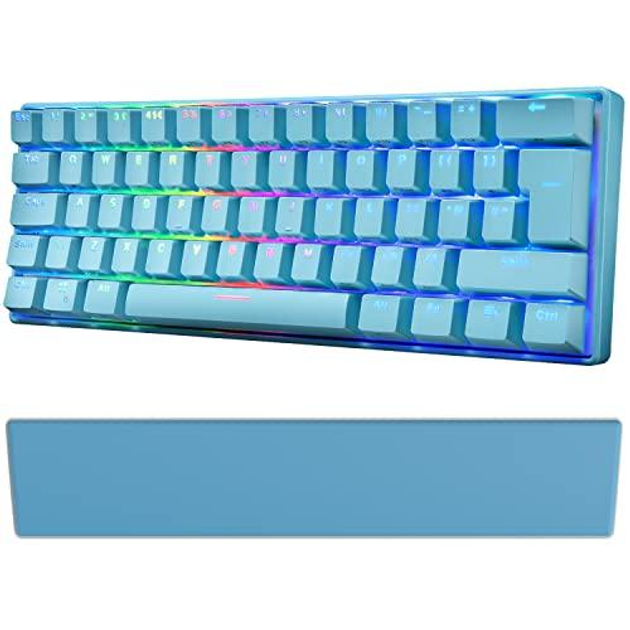 Механическая игровая клавиатура UrChoiceLtd МК21-62 с подставкой для ...