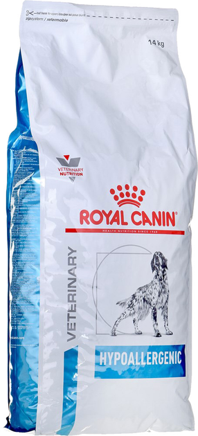 Сухий корм для собак Royal Canin Hypoallergenic Adult Liver, Rice, Vegetable 14 кг (VETBEZKSP0006) - зображення 1