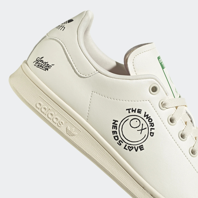 Sneakersy damskie z eko skóry do kostki adidas Originals Stan Smith x Andre Saraiva GZ2202 40 (6.5UK) 25 cm Kremowe (4065426136753) - obraz 6