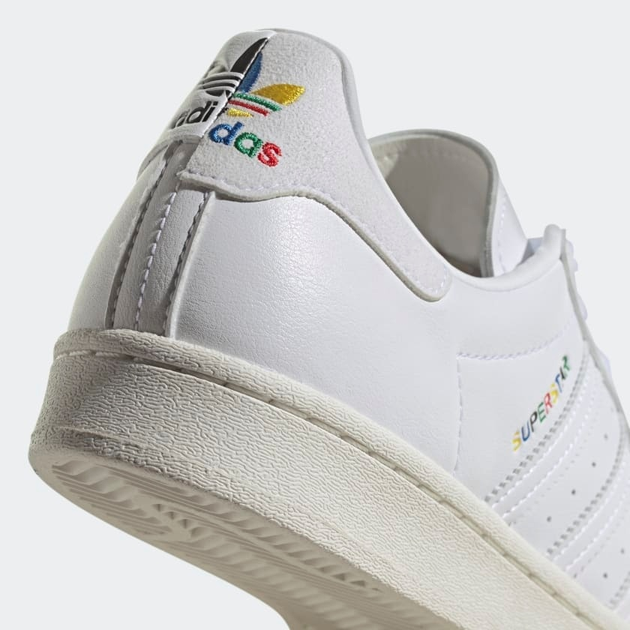 Sneakersy damskie z eko skóry do kostki adidas Originals Superstar WMNS GZ7537 38.5 (5.5UK) 24cm Białe (4064047180466) - obraz 6