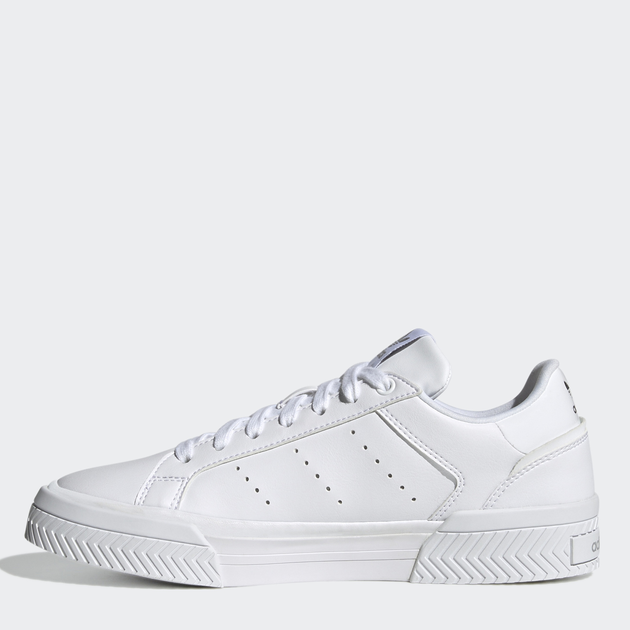 Sneakersy damskie z eko skóry do kostki adidas Originals Court Tourino H05280 42 (8UK) 26.5 cm Białe (4064047120325) - obraz 3