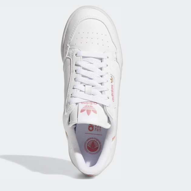 Жіночі кеди низькі adidas Originals Continental 80 Vegan H05315 38 (5UK) 23.5 см Білі (4062064098344) - зображення 7