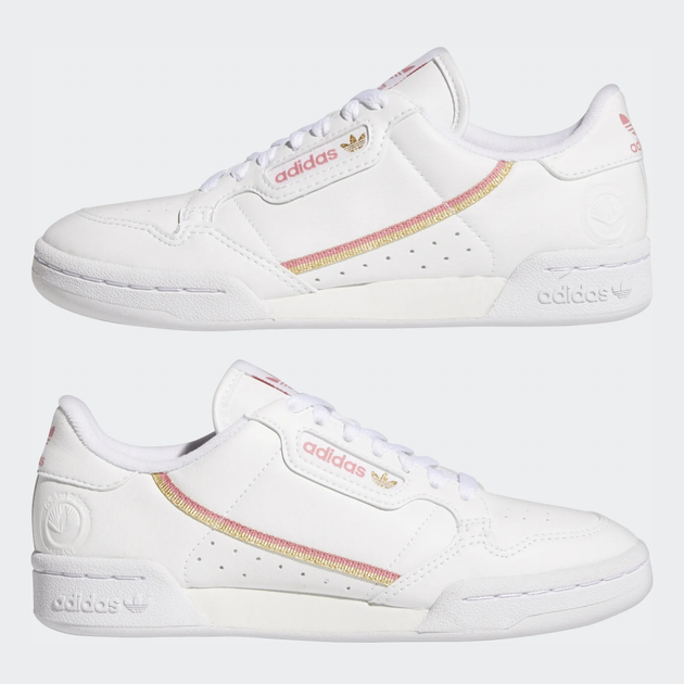 Чоловічі кеди низькі adidas Originals Continental 80 Vegan H05315 42 (8UK) 26.5 см Білі (4062064094766) - зображення 9