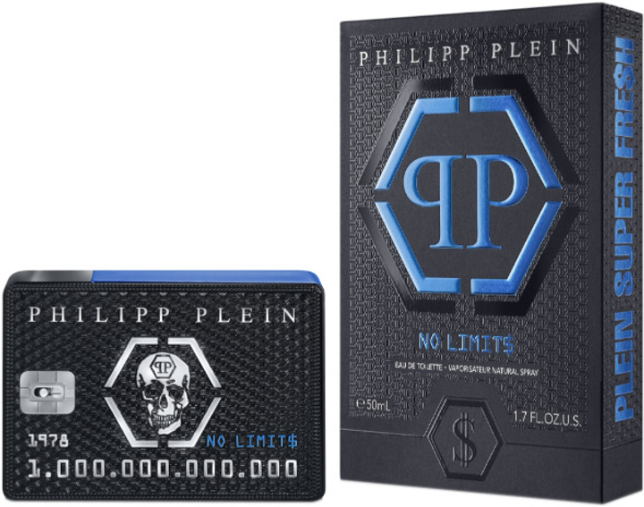 Woda toaletowa męska Philipp Plein No Limits Super Fresh 50 ml (7640365140091) - obraz 1